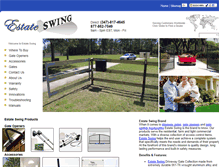 Tablet Screenshot of estateswing.com